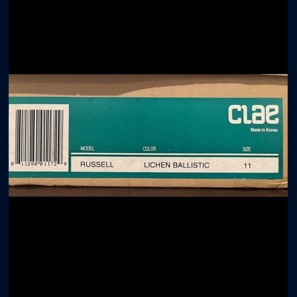 Clae Russell Lichen Ballistic Men's Shoes